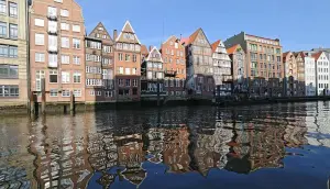 Walking Through Hamburg