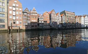 Walking Through Hamburg