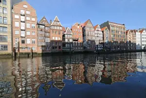 Walking Through Hamburg