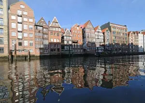 Walking Through Hamburg