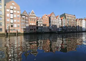 Walking Through Hamburg