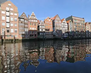 Walking Through Hamburg