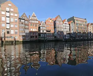 Walking Through Hamburg