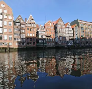 Walking Through Hamburg