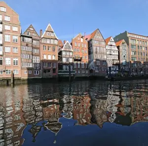 Walking Through Hamburg