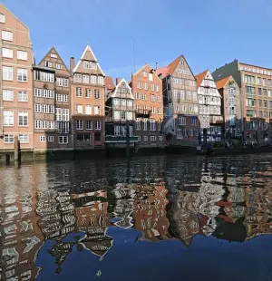 Walking Through Hamburg