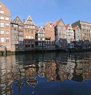 Walking Through Hamburg