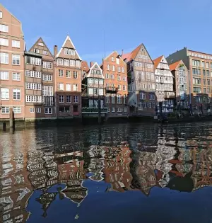 Walking Through Hamburg