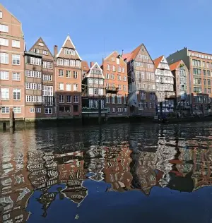 Walking Through Hamburg