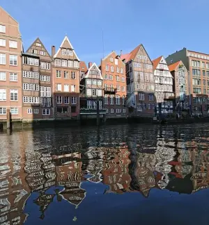 Walking Through Hamburg