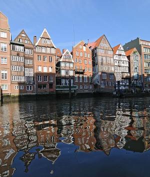 Walking Through Hamburg