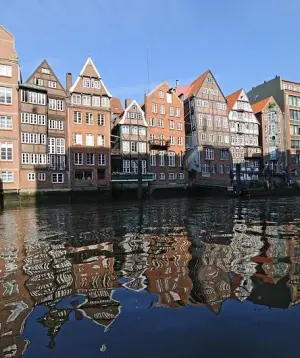 Walking Through Hamburg