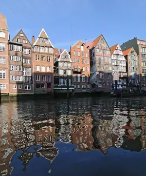 Walking Through Hamburg