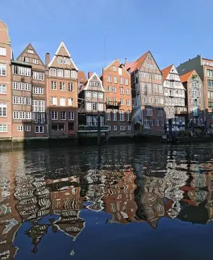 Walking Through Hamburg