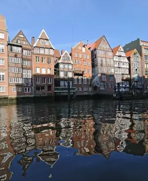 Walking Through Hamburg