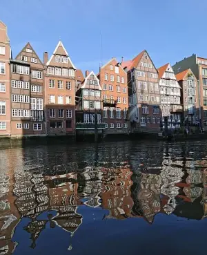 Walking Through Hamburg