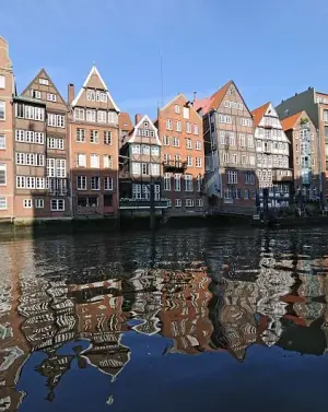 Walking Through Hamburg