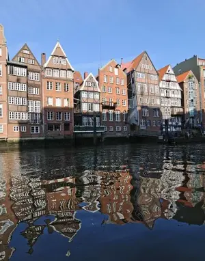 Walking Through Hamburg