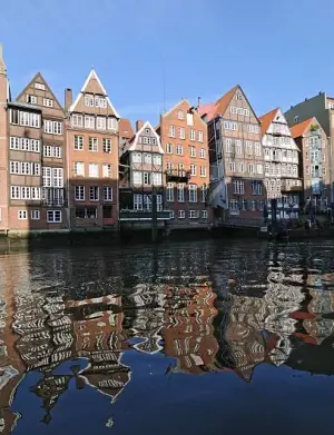 Walking Through Hamburg