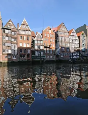 Walking Through Hamburg