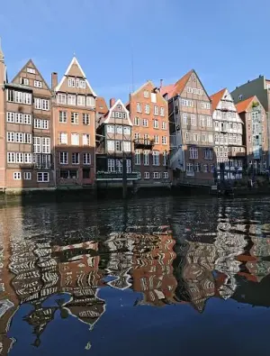 Walking Through Hamburg