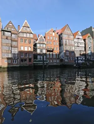 Walking Through Hamburg