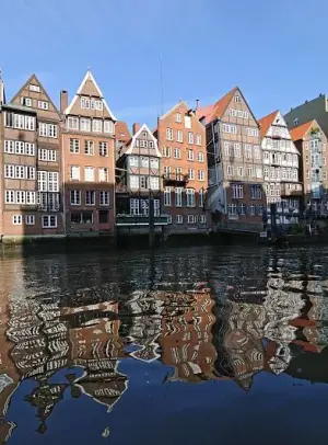 Walking Through Hamburg