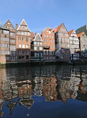 Walking Through Hamburg
