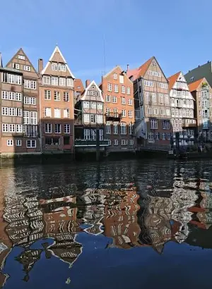 Walking Through Hamburg