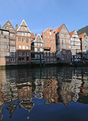 Walking Through Hamburg