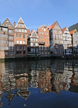 Walking Through Hamburg