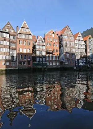 Walking Through Hamburg