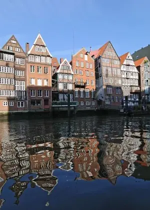 Walking Through Hamburg