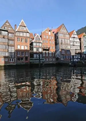 Walking Through Hamburg