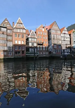 Walking Through Hamburg