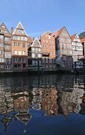 Walking Through Hamburg