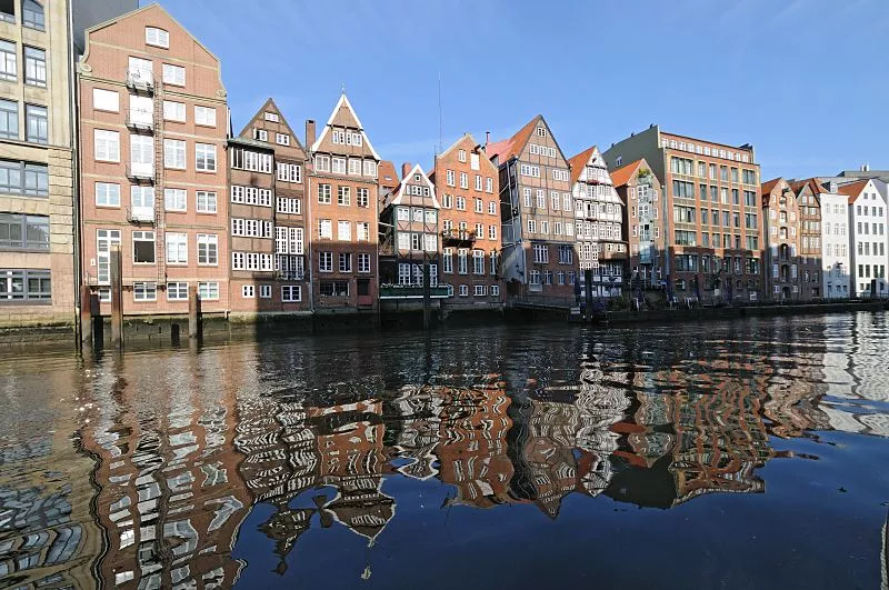 Walking Through Hamburg